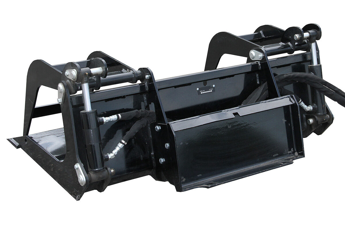 Erskine Mini Industrial Grapple Bucket | Width 49.75" | 10–20 GPM | For Mini Skid Steers & Compact Loaders