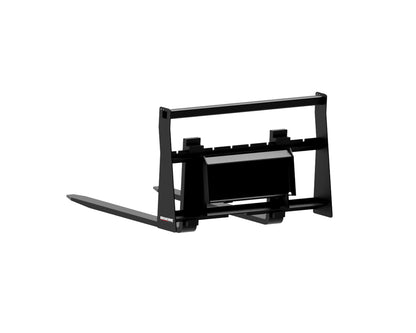 Erskine Mini Heavy-Duty Pallet Forks | Size 42” & 48” | 2,500 lb Lift Capacity | 8–30 GPM | For Toro, Bobcat, ASV/Terex Mini Skid Steers