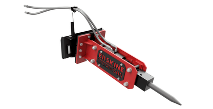Erskine Mini Hydraulic Breaker | Model 500 | 2.1" Tool Diameter | 7–13 GPM | 5–12 Ton | For Mini Excavators