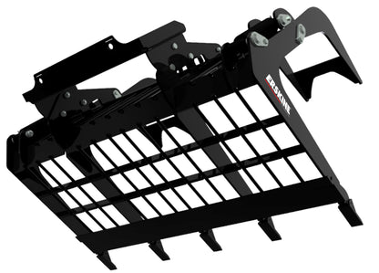 Erskine Mini Grapple Rod Bucket | Width 49.75" | 5–20 GPM | For Mini Skid Steers & Compact Loaders