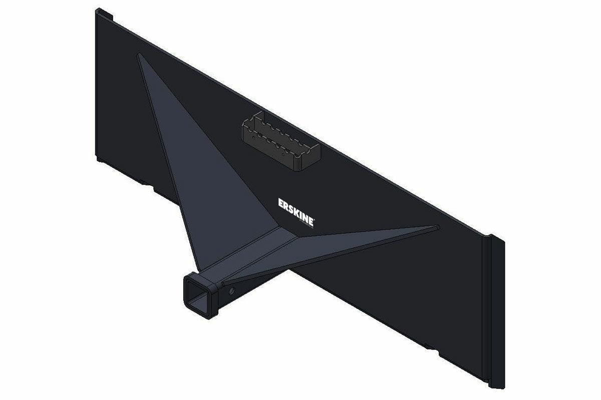 Erskine Mini Skid Steer Hitch | Model M1/M2/M3 | Width 35.38" | 10–20 GPM | For Toro, ASV & Bobcat Mini Skid Steers