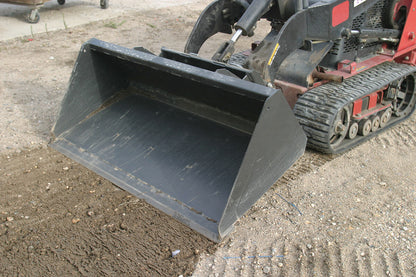 Erskine Mini Low Profile Material Bucket | Width 36" To 48" | 8–30+ GPM | For Mini Skid Steers & Compact Loaders