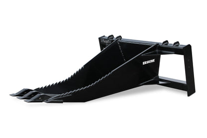 Erskine Stump Bucket | 45.4" Width | Heavy-Duty Steel Construction | 8 To 30+ GPM | For Skid Steer