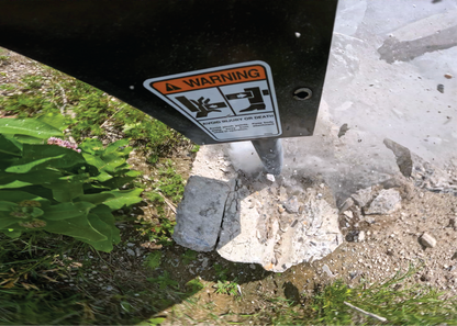 Erskine Hydraulic Breaker | Model 750 & 1150 | Diameter 2.7" To 3" | 10–25 GPM | 3.75-5 Tons | For Skid Steers & Excavators