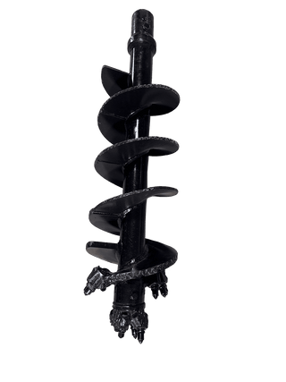 Erskine HD Rock Style Auger Bit | Diameter 6”–36” | 2” Hex or 2 9/16” Round Drive | 2–25 Ton | For Excavators