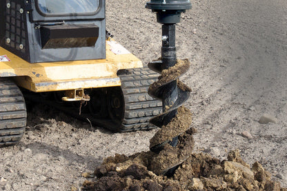 Erskine Industrial Earth Auger Drive | Model 1025PD | 48” Max Diameter | 10–25 GPM | 2–9+ Tons | For Skid Steers & Excavators
