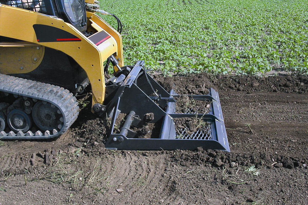 Erskine Land Planer | 78" Width | 10–20 GPM | 20–40 HP | For Skid Steers & Tractors