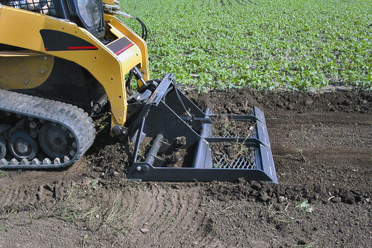 Erskine Land Planer | 78" Width | 10–20 GPM | 20–40 HP | For Skid Steers & Tractors