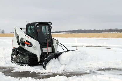 Erskine Snow/Light Material Blade | Models 72”-108” | Dual Cylinder Angling | 10–20 GPM | For Skid Steer