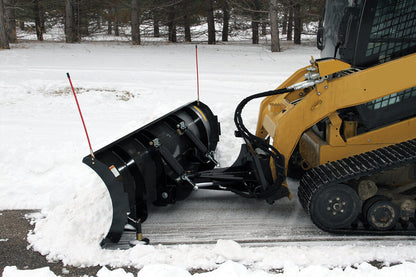 Erskine Snow/Light Material Blade | Models 72”-108” | Dual Cylinder Angling | 10–20 GPM | For Skid Steer