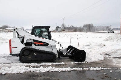 Erskine Snow/Light Material Blade | Models 72”-108” | Dual Cylinder Angling | 10–20 GPM | For Skid Steer