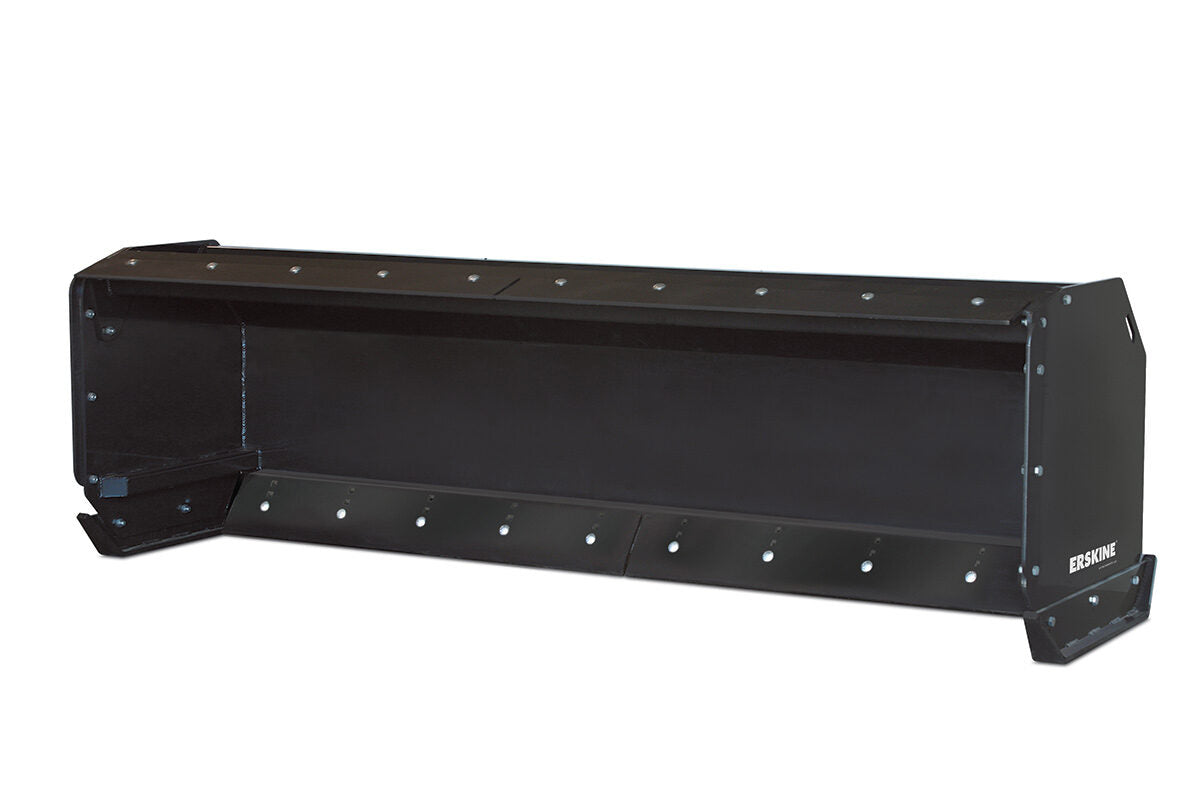 Erskine Industrial Snow Pusher | Width 96” & 120” | 8–30+ GPM | 60–100 HP | For Skid Steers & Tractors
