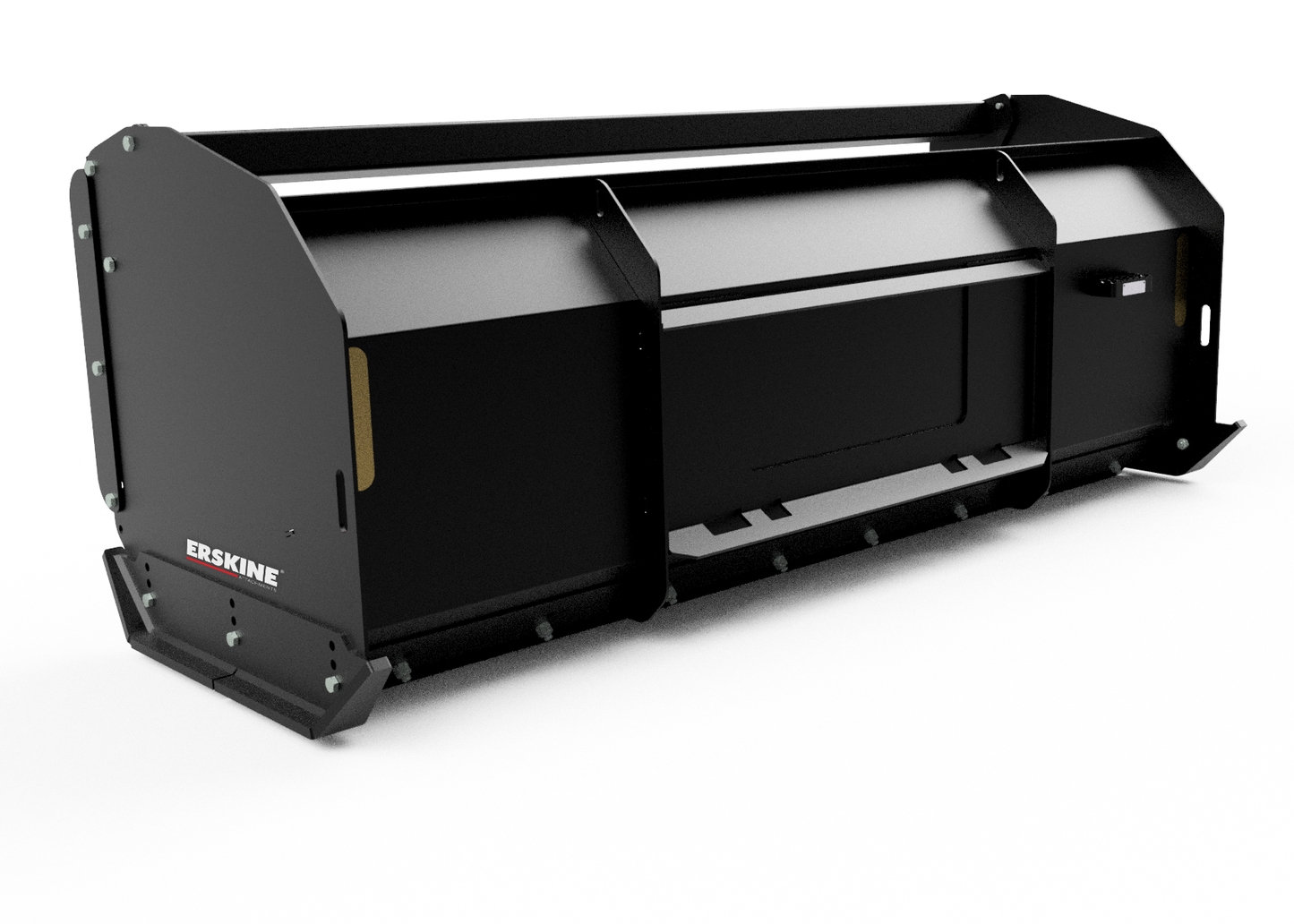 Erskine Snow Pusher | Width 96” & 120” | 8–30+ GPM | 18–40 HP | For Skid Steer & Tractor