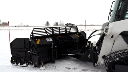 Erskine Winged Snowblade | Model 108" | Width 160" | 15–25 GPM | 25–40 HP | For Skid Steers & Tractors