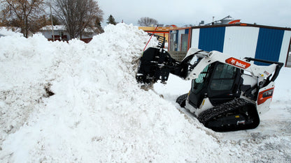 Erskine Winged Snowblade | Model 108" | Width 160" | 15–25 GPM | 25–40 HP | For Skid Steers & Tractors