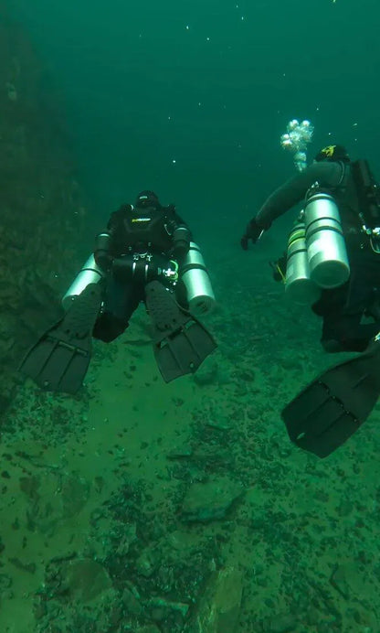 Lefeet Underwater Scooter | Model P1 & P1 XR Dual Unit | Width 12.40–15.79" | 18–26 kgf Thrust | For Scuba & SUP