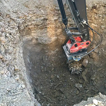 RockZone Rockwheel Twin Drum Cutters | Model D20 & D30 | Width 42" - 46" | Machine Size 17 - 42 Tons | For Excavators