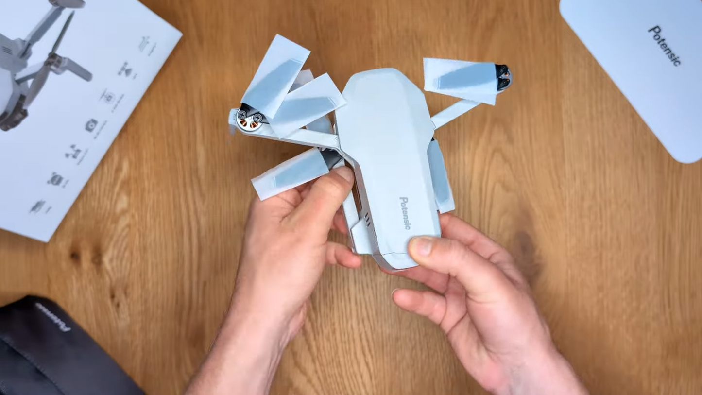 Potensic ATOM SE Drone Fly More Kit | Width 118° FOV | 4K 30FPS UHD EIS Camera | 31-Min Flight Time | 4 KM Transmission Range