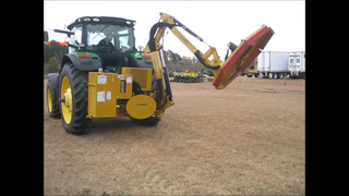 Bush-Whacker Rear-Mount Boom Brush Cutter Complete Package | Model RME-17 (Rotary & Saw) | Width 204" inches | Horsepower 90 HP | For Tractors