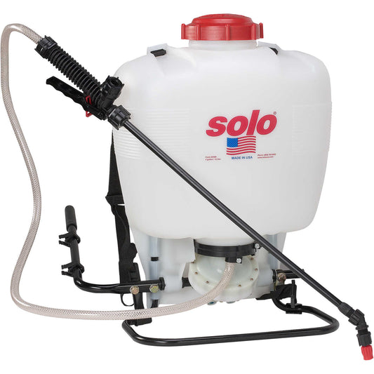 Solo Backpack Sprayer Model 475 Diaphragm Pump, 4 Gal