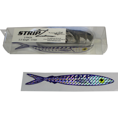 Fish Razr Tackle Stripz Replacement Packs | (2/PK} Quantity | For Dredges and Spreader Bar