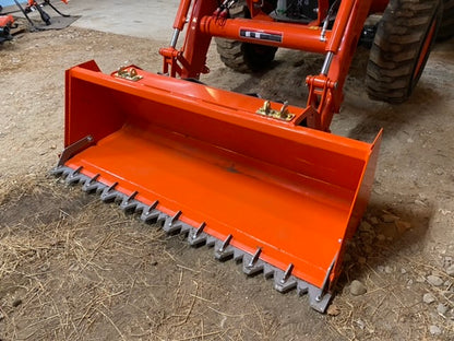 Northstar Attachments Tooth Bar AG Buckets | Models TB Series | Width 40"–70" | 25–60 HP | For Tractor