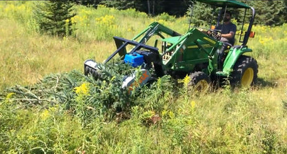 Forax Gas Powered Mulcher | Model GP40 | 40" Cutting Width | 14HP Kohler | For Tractor