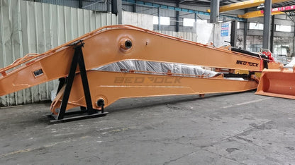 Bedrock Attachments  Long Reach Arm and Boom | Reach 59' Ft | Machine Size 30-35 Tons | For Excavators CASE 350C
