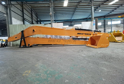 Bedrock Attachments  Long Reach Arm and Boom | Reach 59' Ft | Machine Size 30-35 Tons | For Excavators CASE 350C