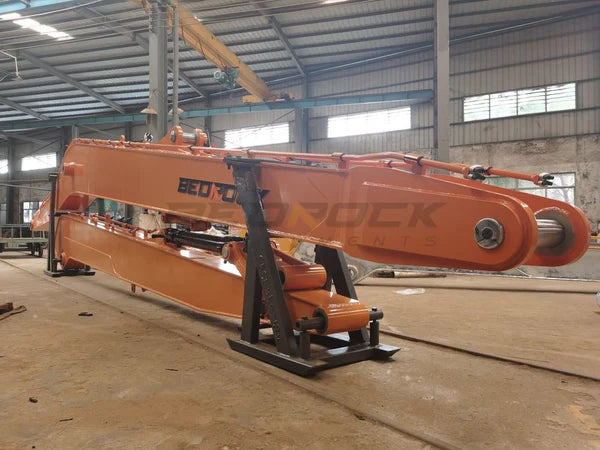 Bedrock Attachments Long Reach Arm and Boom | Reach 59' Ft | Machine Size 30-35 Tons | For Excavators CASE 350