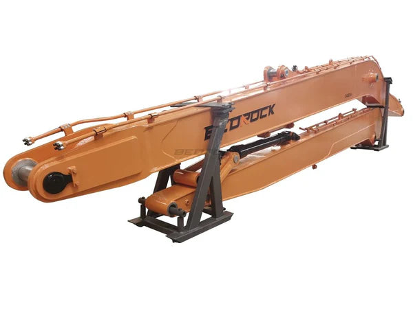 Bedrock Attachments Long Reach Arm and Boom | Reach 59' Ft | Machine Size 30-35 Tons | For Excavators CASE 350