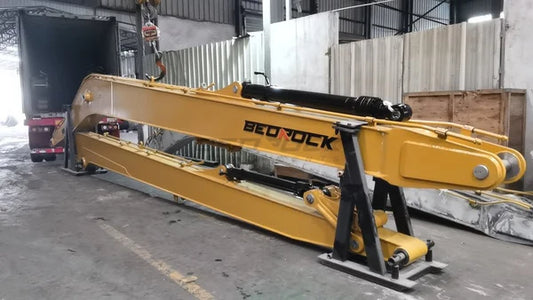 Bedrock Attachments Long Reach Arm and Boom | Model EL320D-18-SCN | Reach 59' Ft | Machine Size 20-23 Tons | For Excavators CAT 320-323D2L