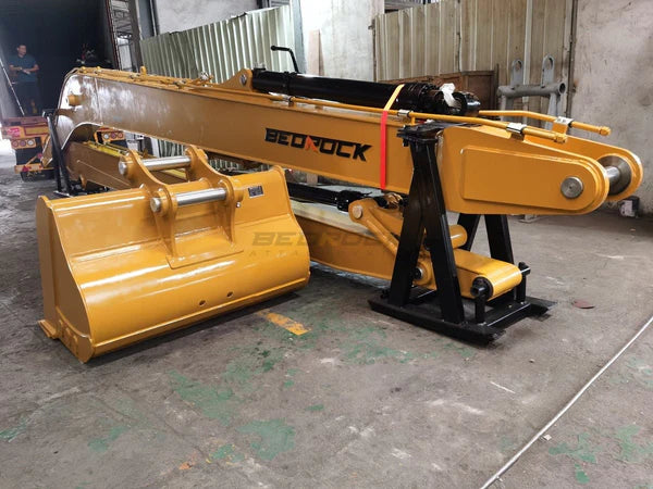 Bedrock Attachments Long Reach Arm and Boom | Model EL320F-18-SC | Reach 59' Ft | Machine Size 20-23 Tons | For Excavators CAT 320E-323FL