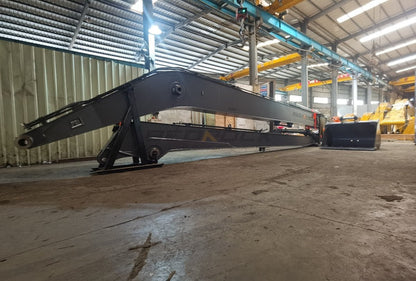 Bedrock Attachments Long Reach Arm and Boom | Reach 59' Ft | Machine Size 25-30 Tons | For Excavators Volvo EC300