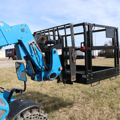 Titan Attachments Man Basket | 72"–116" Width | Platform Depth & Width 4'x6'–4'x9'8" | Fork Pockets 2.5"x6.25" | Machine Size 6–12 Ton (13,000–26,000 lbs) | For Telehandler