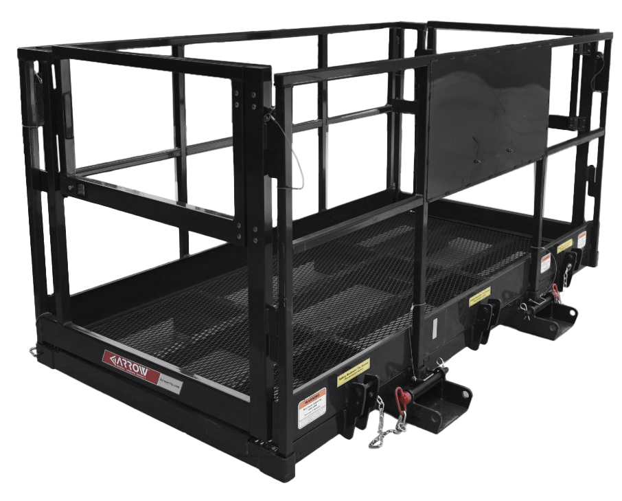 Arrow Work Platform | Model DNWP48 Series | Working Width 48" | 48" To 116" Length | Capacity 1,000 lbs | For Telehandlers