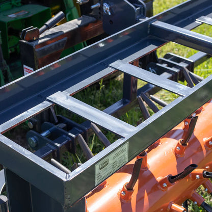 Titan Attachments Drum Plug Aerator | 50" Working Width | 5" Replaceable Plugs | 678–820 lbs | 25–60 HP | For Tractors