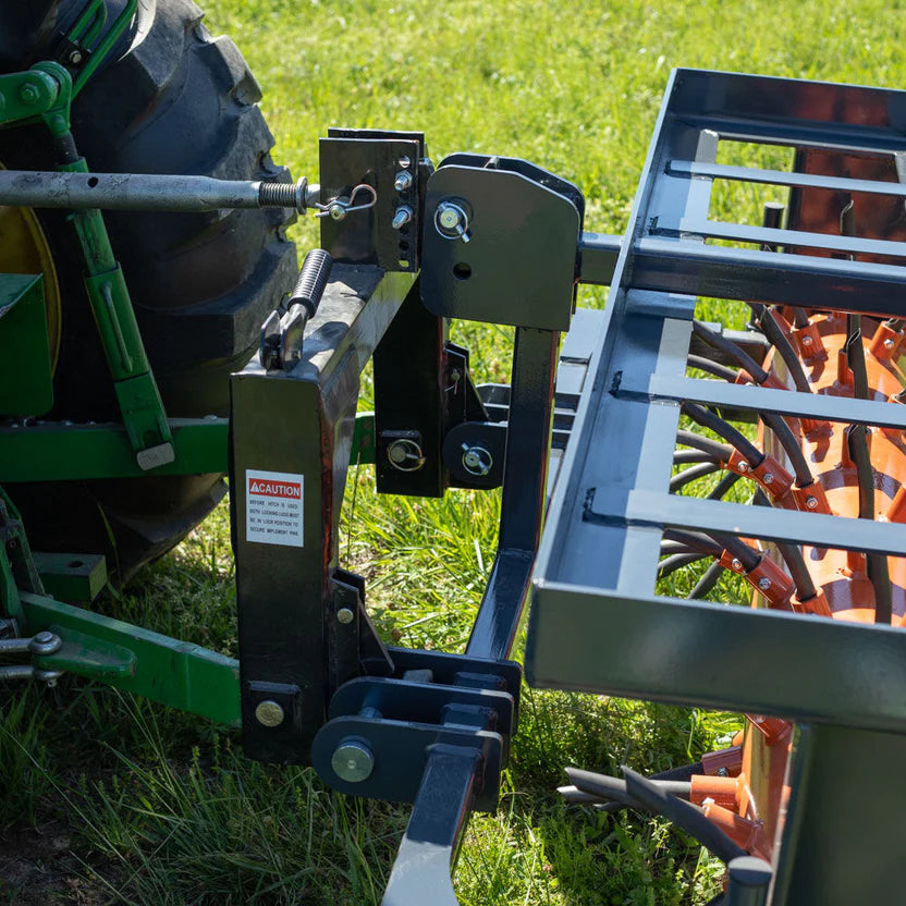 Titan Attachments Drum Plug Aerator | 50" Working Width | 5" Replaceable Plugs | 678–820 lbs | 25–60 HP | For Tractors