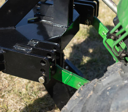 Titan Attachments Subsoiler Ground Ripper | 3 Shank | Adjustable Width 48"–40" | 1.375" Depth Increments | 45–85 HP | For Tractors