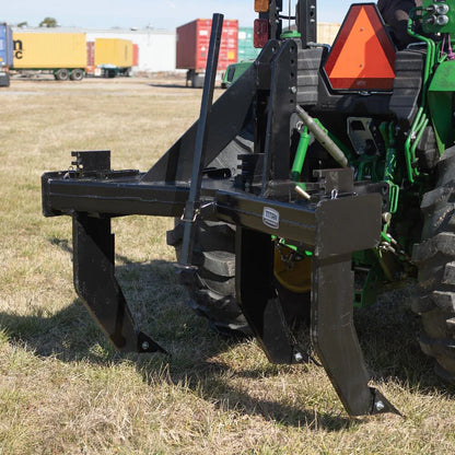 Titan Attachments Subsoiler Ground Ripper | 3 Shank | Adjustable Width 48"–40" | 1.375" Depth Increments | 45–85 HP | For Tractors