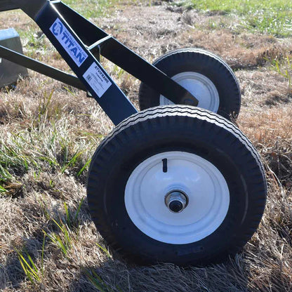 Titan Attachments Disc Harrow | 4' Working Width | 16" Notched Discs | 2" Ball Hitch | Min. 18 HP / 350cc ATV Required | For ATV Tow-Behind