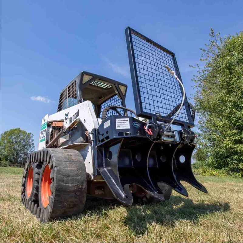 TITAN ATTACHMENTS 7.5 TON SKID STEER LOGGING WINCH FOR SKID STEER