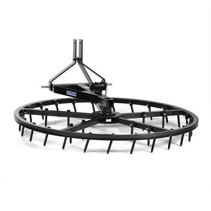 Titan Attachments Arena Spin Harrow | 3 Point Hitch | 75" Width | 35 Hardened Teeth | 273–380 lbs | Horsepower 30 HP | For Tractors