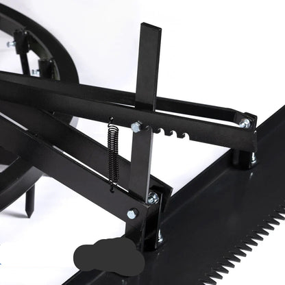 Titan Attachments Arena Spin Harrow | 3 Point Hitch | 75" Width | 35 Hardened Teeth | 273–380 lbs | Horsepower 30 HP | For Tractors