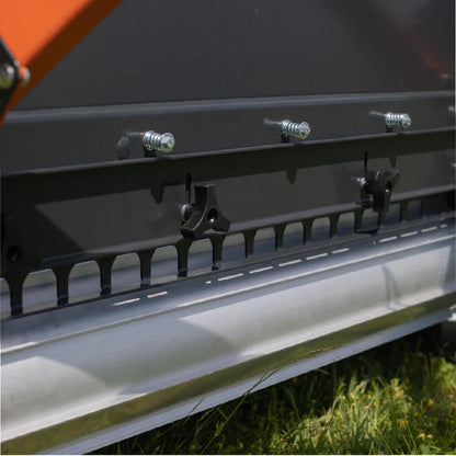 Titan Attachments Manure Spreader | Compact Tow-Behind | 8.7 cu. ft Capacity | 47.5" Width | 200 lb Load | 163 lbs | Horsepower 10–25 HP | For ATVs, UTVs, Mowers