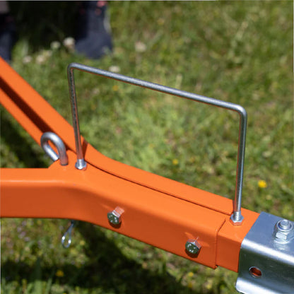 Titan Attachments Manure Spreader | Compact Tow-Behind | 8.7 cu. ft Capacity | 47.5" Width | 200 lb Load | 163 lbs | Horsepower 10–25 HP | For ATVs, UTVs, Mowers