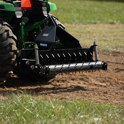 Titan Attachments Soil Pulverizer | 60"–72" Width | AR400 Scarifier Shanks | 0.25" Welded Spikes | 760–780 lbs | Horsepower 25–50 HP | For Tractors