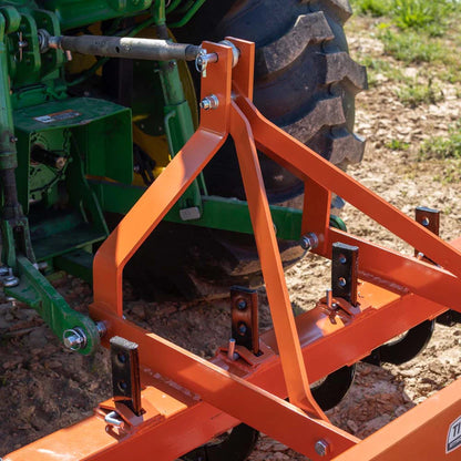 Titan Attachments Box Blade Scraper | Heavy-Duty Steel | 4'–7' Width Options | 296–443 lbs | Horsepower 18–45 HP | For Tractors