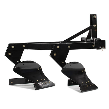 Titan Attachments Double Bottom Turn Plow | 3 Point Hitch | 15.75" Width  | 35–50 HP | For Tractors