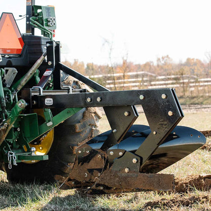 Titan Attachments Double Bottom Turn Plow | 3 Point Hitch | 15.75" Width  | 35–50 HP | For Tractors